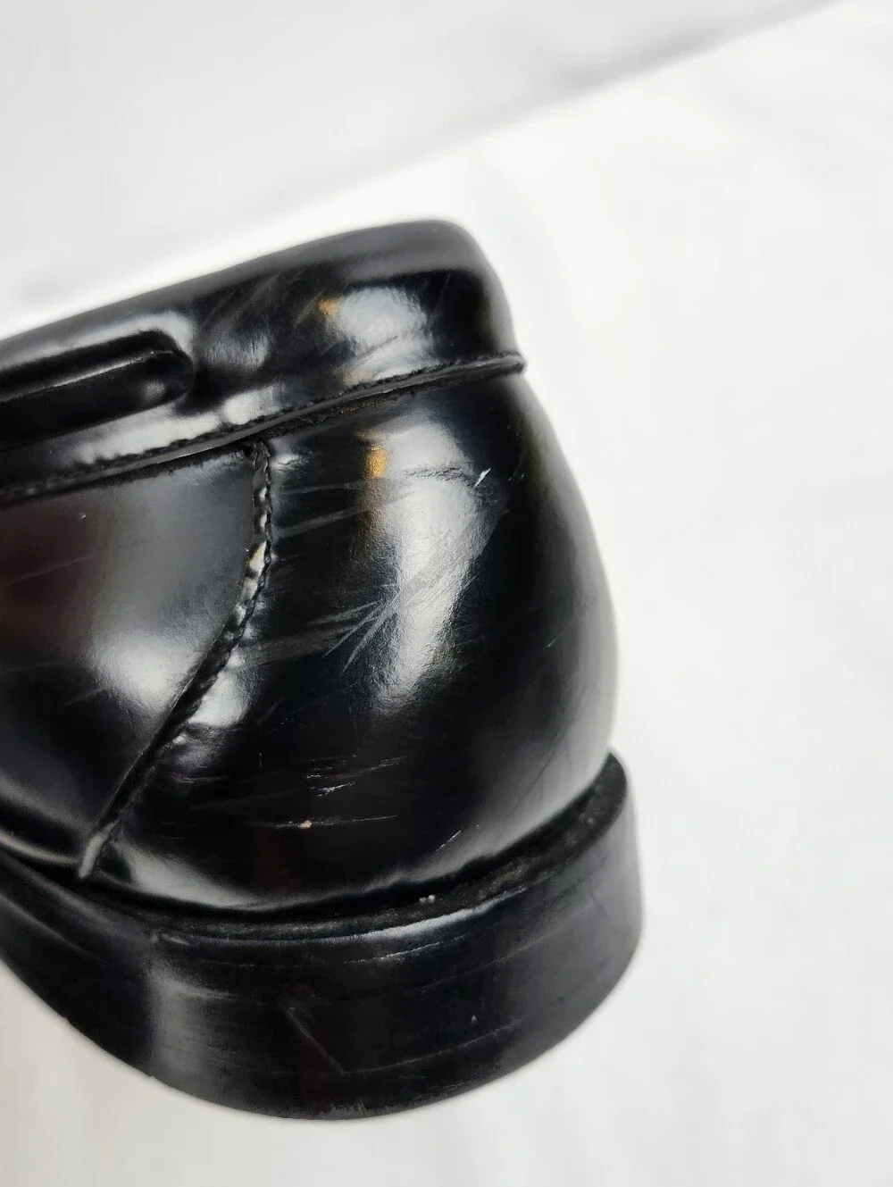 G.H. Bass Larkin Tassel Weejuns Loafers Men’s 12 D Black Leather